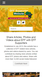 Mobile Screenshot of economicfreedomfighters.org